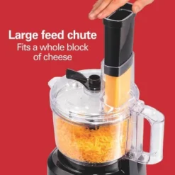 Hamilton Beach Bowl Scraper Food Processor Black - 70743: 450W, 2 Speeds, Dishwasher-Safe, 64oz Capacity, Chops, Full-Size 17 Hamilton Beach Bowl Scraper Food Processor Black - 70743: 450W, 2 Speeds, Dishwasher-Safe, 64oz Capacity, Chops, Full-Size -Kitchen Appliances GUEST 017ba101 3d03 4f70 aa65 ba2ae80f626c