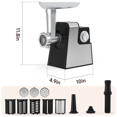 Topteng Meat Grinder, Stand Mixer With 3 Blades, Sausage Stuffer Tube & Kubbe Kit 10 Topteng Meat Grinder, Stand Mixer With 3 Blades, Sausage Stuffer Tube & Kubbe Kit - Image 10