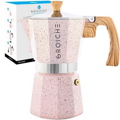 GROSCHE Milano Stovetop Espresso Maker Moka Pot Home Espresso Coffee Maker 10 GROSCHE Milano Stovetop Espresso Maker Moka Pot Home Espresso Coffee Maker - Image 10