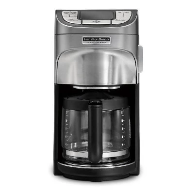 Hamilton Beach Brewstation Pro Coffee Maker 49500: 12-Cup Drip Machine, Black, Electric, 5-Year Warranty 8 Hamilton Beach Brewstation Pro Coffee Maker 49500: 12-Cup Drip Machine, Black, Electric, 5-Year Warranty - Image 8