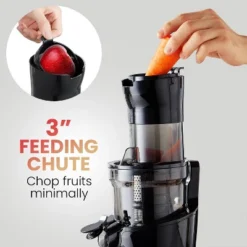 Elite Cuisine Big Mouth Whole Fruit Cold Press Slow Juicer - Black -Kitchen Appliances GUEST 033c73b6 0161 41f8 9a81 750f85cc413c