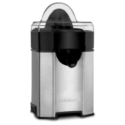 Cuisinart Pulp Control Citrus Stainless Steel Electric Juicer Silver CCJ-500P1: Lemon Juice Maker, Small Juicer, 300W