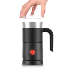 Bodum Milk Frother With Handle Black: Electric Coffee & Milk Steamer, 500W, Stainless Steel, Hand Wash, 10oz Capacity -Kitchen Appliances GUEST 042ed704 375a 48e5 ba54 beeae135da84