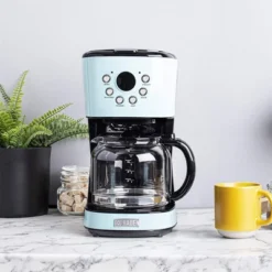 Haden Coffee Machine, 12 Cup Drip Coffee Maker Bundled With Heritage 1.7 Liter Stainless Steel Electric Kettle, Turquoise & Chrome 9 Haden Coffee Machine, 12 Cup Drip Coffee Maker Bundled With Heritage 1.7 Liter Stainless Steel Electric Kettle, Turquoise & Chrome -Kitchen Appliances GUEST 04bc135b 6a0e 432e a902 d8411bf68a80