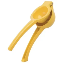 Prepworks Lemon Squeezer: Aluminum Citrus Press, Dishwasher-Safe, Yellow Juicer, 3" Height, 0.46 Lbs -Kitchen Appliances GUEST 0582d6b8 3dec 46c7 aa5b 1ede3b6f0ec3