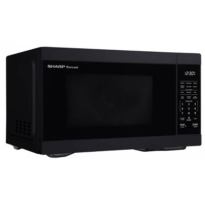 Sharp SMC1161HB 1.1 Cu. Ft. Black Countertop Microwave 3 Sharp SMC1161HB 1.1 Cu. Ft. Black Countertop Microwave - Image 3