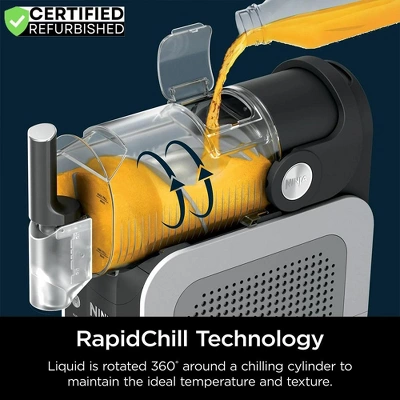 Ninja SLUSHi 72oz. Frozen Drink & Slushie Machine Renewed+1 Yr Warranty & Bottle 4 Ninja SLUSHi 72oz. Frozen Drink & Slushie Machine Renewed+1 Yr Warranty & Bottle - Image 4