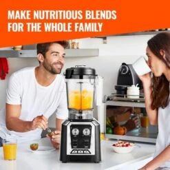 VEVOR Professional Blender, Commercial Countertop Blenders, 68 Oz Jar Blender Combo, Stainless Steel 3 Functions Blender, Black -Kitchen Appliances GUEST 09f066c8 68c4 47fb 8e56 da547546af6c