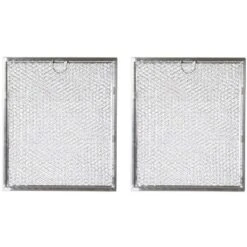 Nispira Replacement Microwave Grease Range Hood Filter Compatible With GE General Electric Hotpoint WB6X486 2 Packs