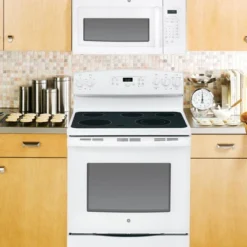 GE 1.6 Cu. Ft. Over-the-Range Microwave Oven, White -Kitchen Appliances GUEST 0b59a508 fc33 495f ba32 b1258296dca8