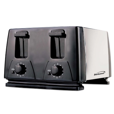 Brentwood 4-Slice Toaster In Black 10 Brentwood 4-Slice Toaster In Black - Image 10