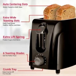 Brentwood Cool-Touch 2-Slice Toaster -Kitchen Appliances GUEST 0bfa3313 4b3a 4da4 838f 9aec769067fe