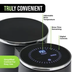 TRU Automatic Pour Over Digital Control Coffee Maker With Optimized Brew Program -Kitchen Appliances GUEST 0c2025c8 b1d0 4a65 879c f061b1fd498b