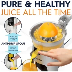 Eurolux Die Cast Stainless Steel Electric Citrus Juicer, 300W Of Power, 2 Filters -Kitchen Appliances GUEST 0c42a623 02f0 4da9 a3ae 5ffaa4480198