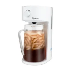 Capresso Iced Tea Select Iced Tea Maker: Electric Ice Tea Brewer With Adjustable Control & Removable Loose Tea Filter -Kitchen Appliances GUEST 0e12e46c 1f60 43f8 bb6b 801dcfd47815
