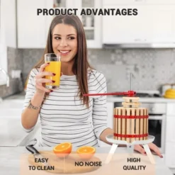 3.2 Gal Manual Fruit Wine Press With A Filter Bag, Manual Juice Maker, Hand Juicer Squeezer 10 3.2 Gal Manual Fruit Wine Press With A Filter Bag, Manual Juice Maker, Hand Juicer Squeezer -Kitchen Appliances GUEST 0e232b45 ac35 459e 96bd c1794b50e41d