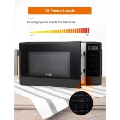COMMERCIAL CHEF Countertop Microwave 1.1 Cu. Ft. With 10 Power Levels 14 COMMERCIAL CHEF Countertop Microwave 1.1 Cu. Ft. With 10 Power Levels -Kitchen Appliances GUEST 0e3ae626 a98b 4a73 af35 aed786dbacd3