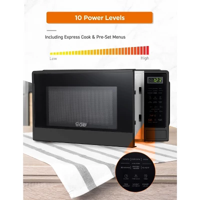 COMMERCIAL CHEF Countertop Microwave 1.1 Cu. Ft. With 10 Power Levels 4 COMMERCIAL CHEF Countertop Microwave 1.1 Cu. Ft. With 10 Power Levels - Image 4