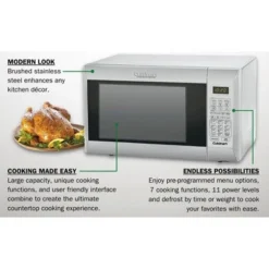 Cuisinart Microwave Oven With Grill 1.2 Cu Ft Stainless And 1 Year Warranty -Kitchen Appliances GUEST 0f78474b a0bf 4dd2 90ea f1d746477c27