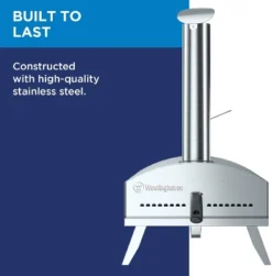 Westinghouse Wood Pellet Artisan Outdoor Pizza Oven -Stainless Steel Portable Pizza Ovens