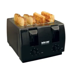 Better Chef 4 Slice Dual-Control Black Toaster 9 Better Chef 4 Slice Dual-Control Black Toaster -Kitchen Appliances GUEST 116e6618 6436 4c09 941e 885ffd4f1d99