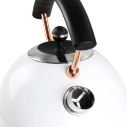 MegaChef 1.8 Liter Half Circle Electric Tea Kettle In White -Kitchen Appliances GUEST 11cb4a96 aeaa 4b71 8107 82a12740f574