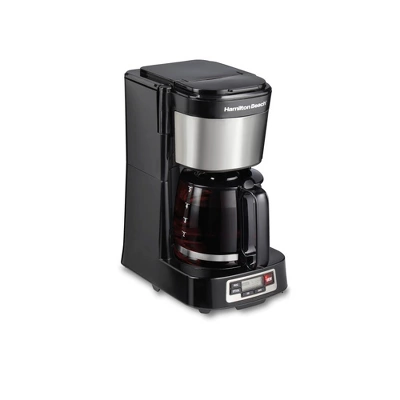 Hamilton Beach 5c Coffee Maker 46111: 5 Cup Drip Coffee Maker, Black, Electric, Dishwasher-Safe, Basket Filter, 700W 8 Hamilton Beach 5c Coffee Maker 46111: 5 Cup Drip Coffee Maker, Black, Electric, Dishwasher-Safe, Basket Filter, 700W - Image 8