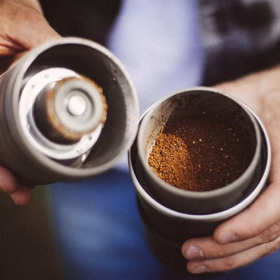 Cafflano T300-RD Red All In 1 Drip Travel Tumbler 4 Cafflano T300-RD Red All In 1 Drip Travel Tumbler - Image 4