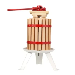 Manual Fruit Wine Press, Wood Steel Fruit And Wine Press With T-Handle, Wine Making Press For Outdoor, Kitchen, Assembly Required -Kitchen Appliances GUEST 1390918e 5de4 4369 9765 8615003c8cf7