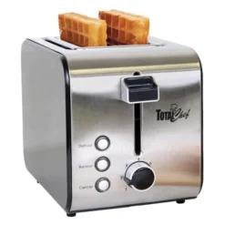 Total Chef 2-Slice Stainless Steel Toaster With Defrost And Reheat -Kitchen Appliances GUEST 14d0da7a 618c 40b7 81e9 9e82f3aaffa2