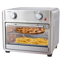 Brentwood 1700 Watt 24 Quart Convection Air Fryer Toaster Oven In Silver -Kitchen Appliances GUEST 150e5a9b 6489 4664 8160 10ceadd380c3