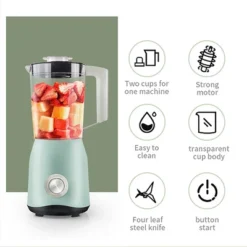 Link Power Blender 1500W For Shakes, Smoothies & More 50 Oz Capacity - Great For Home, Dorms And Office