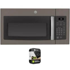 GE 1.6 Cu. Ft. Over-the-Range Microwave Oven Slate With 2 Year Extended Warranty -Kitchen Appliances GUEST 17e55c13 d249 4374 8fca fd2d521a3211