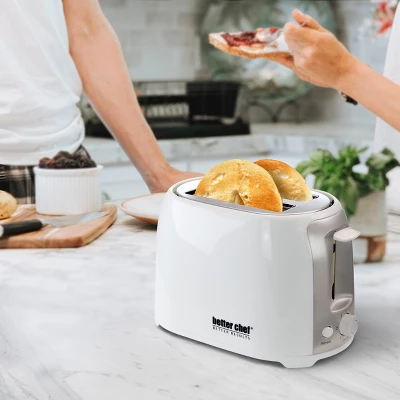 Better Chef Cool Touch Wide-Slot Toaster In White 4 Better Chef Cool Touch Wide-Slot Toaster In White - Image 4