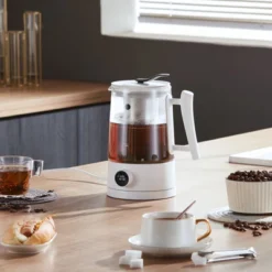 VEVOR Hydrogen Water Pitcher Generator, 1.5 L / 52.8 Oz Large Capacity Hydrogen Generator Water Kettle, SPE And PEM Technology