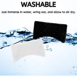 Nispira FDM1501BR Charcoal Oil Vapor Air Fryer Replacement Filters For OVENTE 1.5 Liter Electric Deep Fryer, 6 Packs 8 Nispira FDM1501BR Charcoal Oil Vapor Air Fryer Replacement Filters For OVENTE 1.5 Liter Electric Deep Fryer, 6 Packs -Kitchen Appliances GUEST 1a38bd57 20c5 4d10 b4e9 fb0cdce0d4f5 1