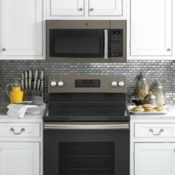 GE 1.6 Cu. Ft. Over-the-Range Microwave Oven, Slate -Kitchen Appliances GUEST 1ab12503 61f4 4cb8 be08 545c385e2c56