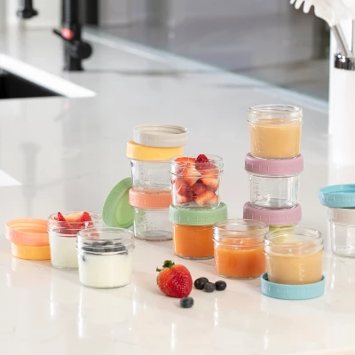 Baby Food Processor Steamer Blender With 12 Glass Baby Food Storage Jars, BPA-Free, Leakproof, Durable, And Convenient 7 Baby Food Processor Steamer Blender With 12 Glass Baby Food Storage Jars, BPA-Free, Leakproof, Durable, And Convenient - Image 7