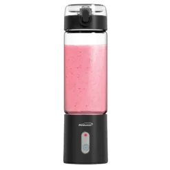Brentwood 50-Watt 17-Oz. Portable Battery-Operated USB-Chargeable Glass Blender