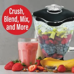 Brentwood 60-Oz. Blender Glass Jar Replacement 6-Piece Set For Oster® Blender P-OST723 In Black -Kitchen Appliances GUEST 1c9c8854 87ea 4c12 b2c6 e5aad5dfde78