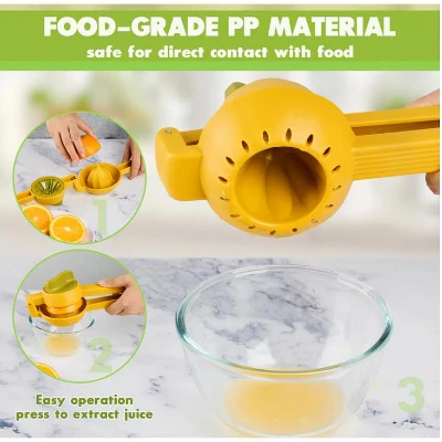 McKay Lemon Squeezer Manual Citrus Juicer With Easy-Squeeze Handles And Twist Reamer 2 McKay Lemon Squeezer Manual Citrus Juicer With Easy-Squeeze Handles And Twist Reamer - Image 2