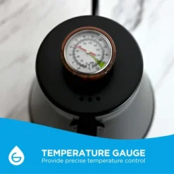 GROSCHE Marrakesh Gooseneck Kettle For Pour Over Coffee Makers And Coffee Drippers, Stainless Steel, 34 Oz -Kitchen Appliances GUEST 1e4a6117 77df 4840 ab93 9dcd82522c3d