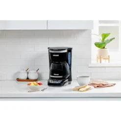 Black & Decker BLACK+DECKER 12-Cup Digital Coffee Maker, Programmable, Washable Basket Filter, Sneak-A-Cup, Auto Brew, Water Window, Keep Hot Plate, Black -Kitchen Appliances GUEST 1eb24beb 6bf1 4386 92c5 91262ae36afa