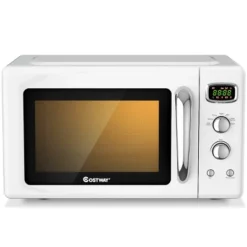 Costway 0.9Cu.ft. Retro Countertop Compact Microwave Oven 900W 8 Cooking Settings BlackGreenWhite -Kitchen Appliances GUEST 1f1e88c4 dc00 4995 a465 2b5e6549c0b7