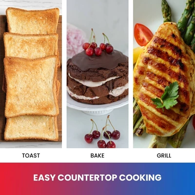 Total Chef 4-Slice Toaster Oven 1000W 6 Total Chef 4-Slice Toaster Oven 1000W - Image 6