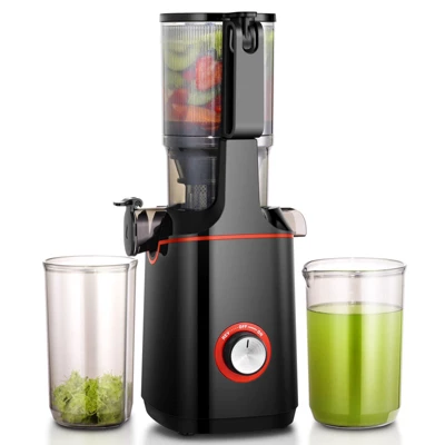 Juicer Machines With 108mm Feed Chute, 45-60 RPM Slow Masticating Juicer With Triple Stainless Steel Filter, 160W Pure Copper Motor, Reverse Function 9 Juicer Machines With 108mm Feed Chute, 45-60 RPM Slow Masticating Juicer With Triple Stainless Steel Filter, 160W Pure Copper Motor, Reverse Function - Image 9
