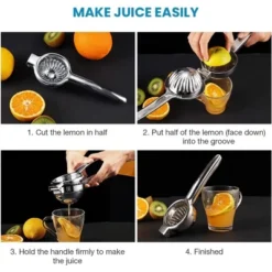MOVSSOU Lemon Squeezer Manual Citrus Juicer Hand Press Juicer Handheld Lemon Juicer Squeezer Manual Black 14 MOVSSOU Lemon Squeezer Manual Citrus Juicer Hand Press Juicer Handheld Lemon Juicer Squeezer Manual Black -Kitchen Appliances GUEST 2139eb33 1921 414d afb7 52c9f2c93464