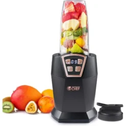 COMMERCIAL CHEF Personal Blender With 3 Modes, 6 Stainless Steel Blades, LED Display -Kitchen Appliances GUEST 22474dc4 b85c 4aa4 a9de 425366e738db