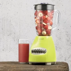 Brentwood 12-Speed Blender (Plastic Jar)-Green