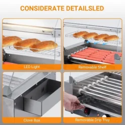 Sausage Grill Cooker Machine -Kitchen Appliances GUEST 2345564d 41ea 4dda bb3c dbb8be92e58c